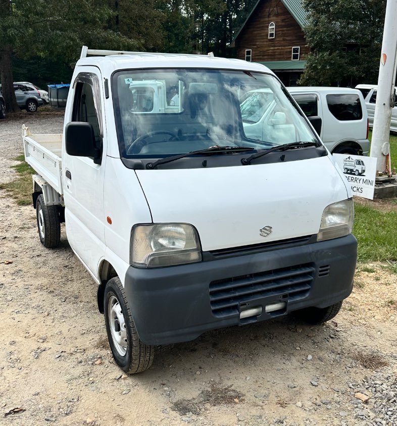 1999 Suzuki Carry 4WD Manual Mini Dump Truck — photo 2