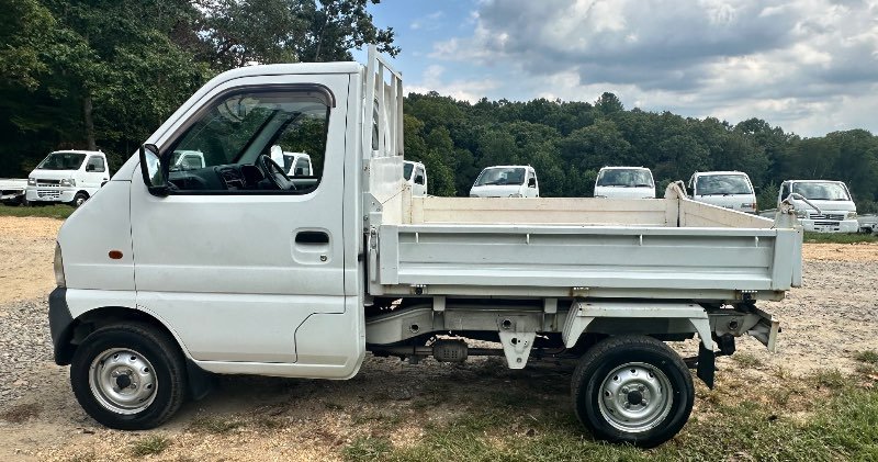 1999 Suzuki Carry 4WD Manual Mini Dump Truck — photo 6