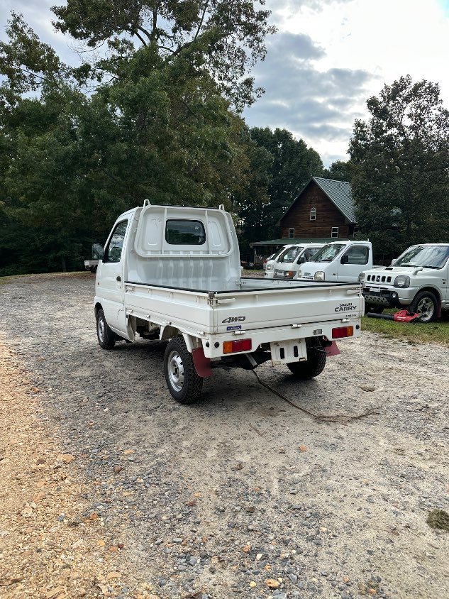 1999 Suzuki Carry 4WD Manual Mini Truck — photo 13