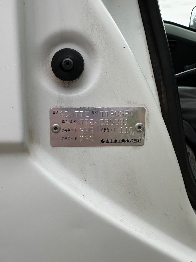 2000 Subaru Sambar 4WD Manual Mini Truck — photo 2