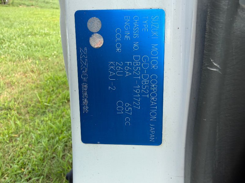 2000 Suzuki Carry 4WD Manual Mini Truck — photo 20